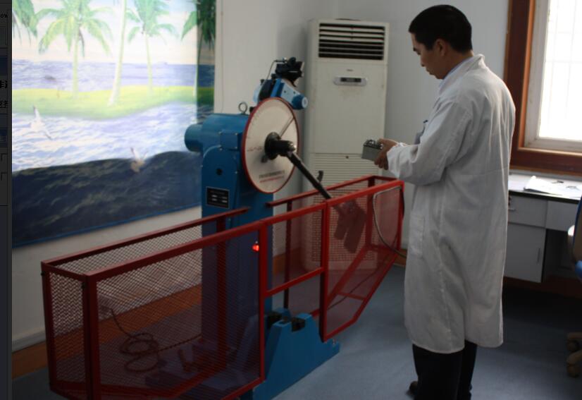 Semi-automatic impact test machine